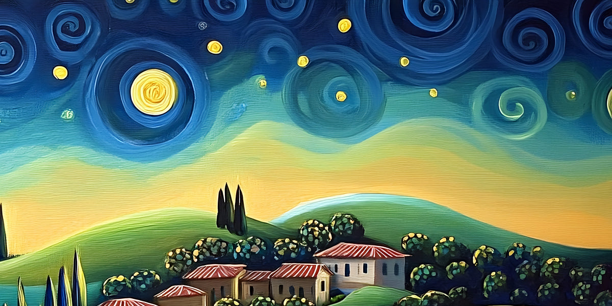 Cosmic Cascade (Limited Edition), 200x100 cm