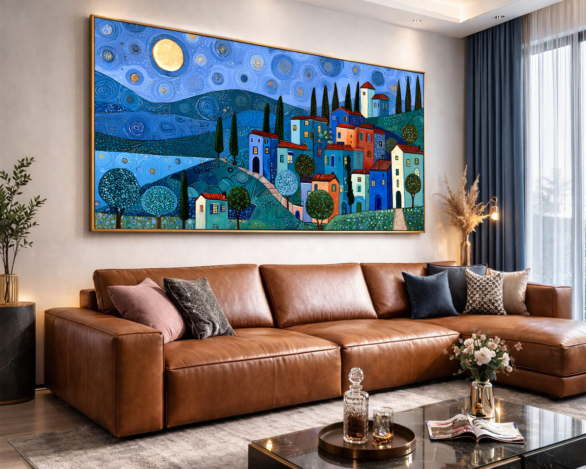 Dreamy Dimensions (Unique), 200x100 cm