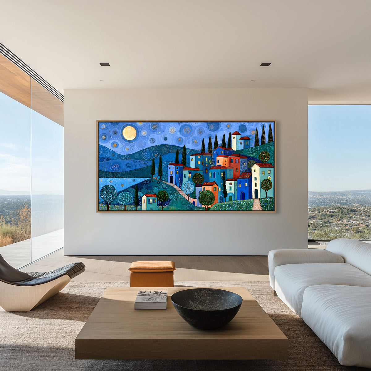 Dreamy Dimensions (Unique), 200x100 cm