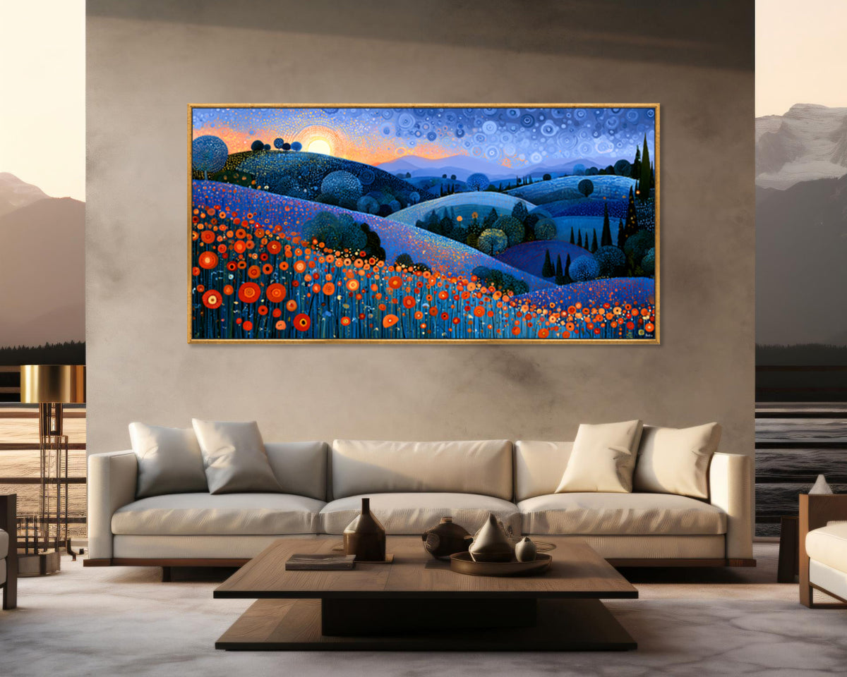 Ethereal Evening (Unique), 200x100 cm