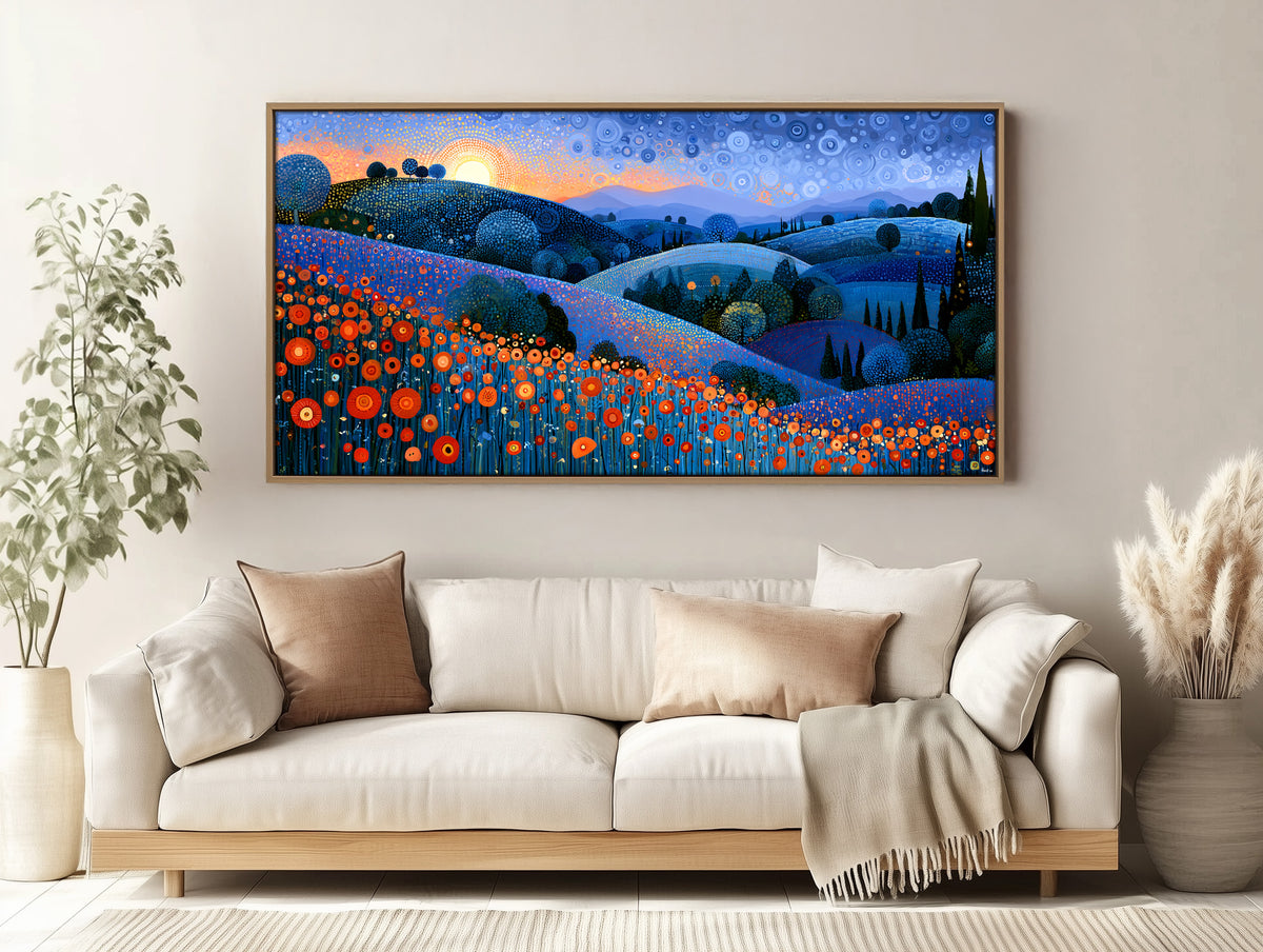 Ethereal Evening (Unique), 200x100 cm