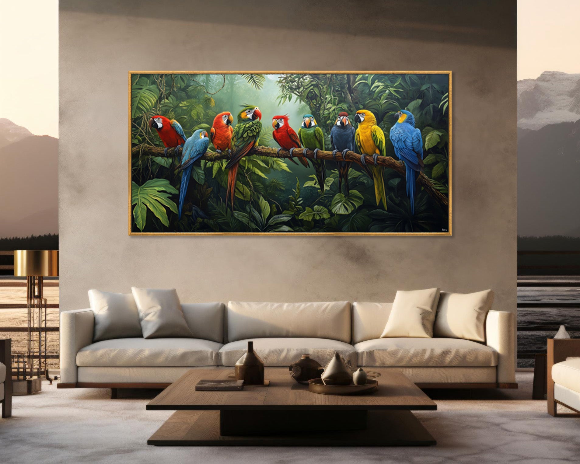 Exotic Ensemble (Unique), 200x100 cm