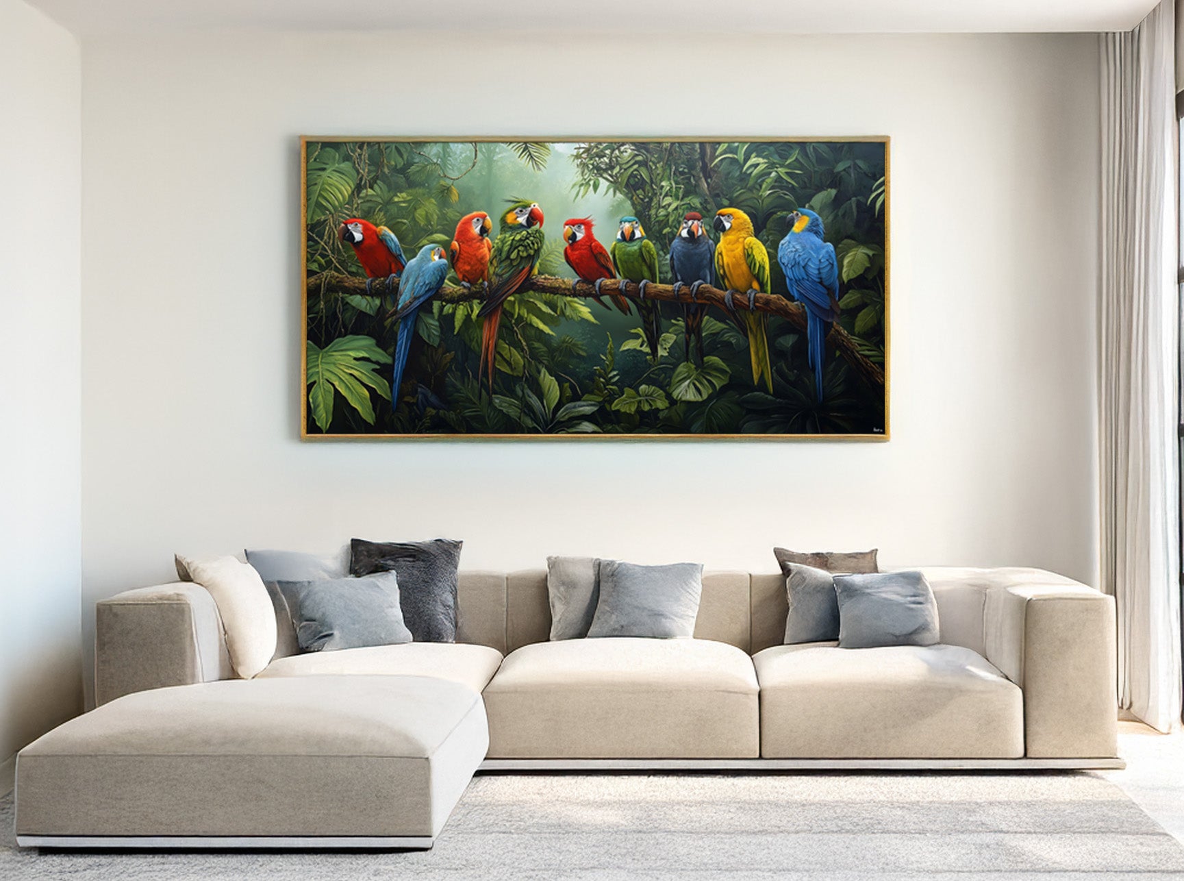 Exotic Ensemble (Unique), 200x100 cm