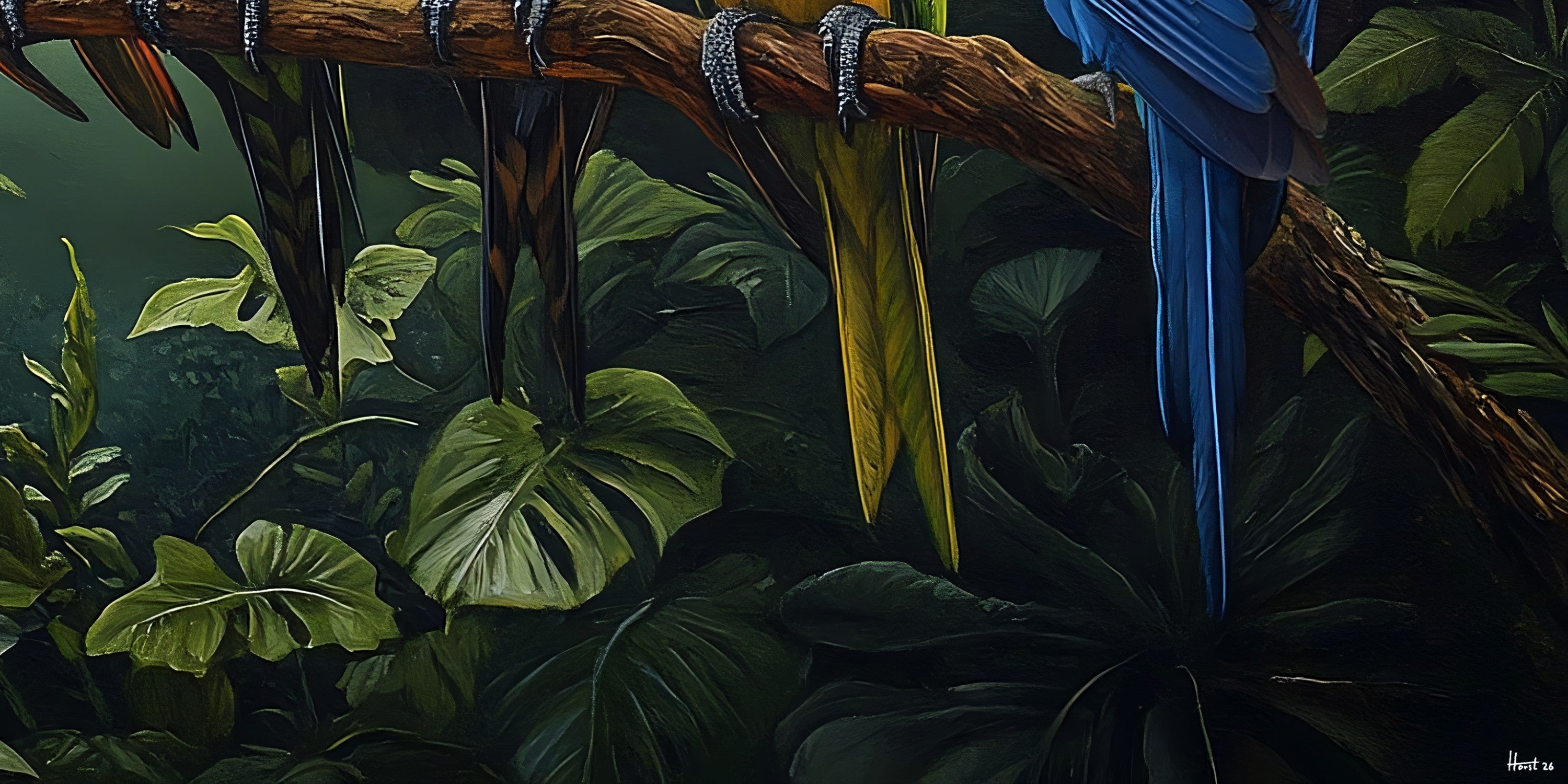 Exotic Ensemble (pièce unique), 200 × 100 cm