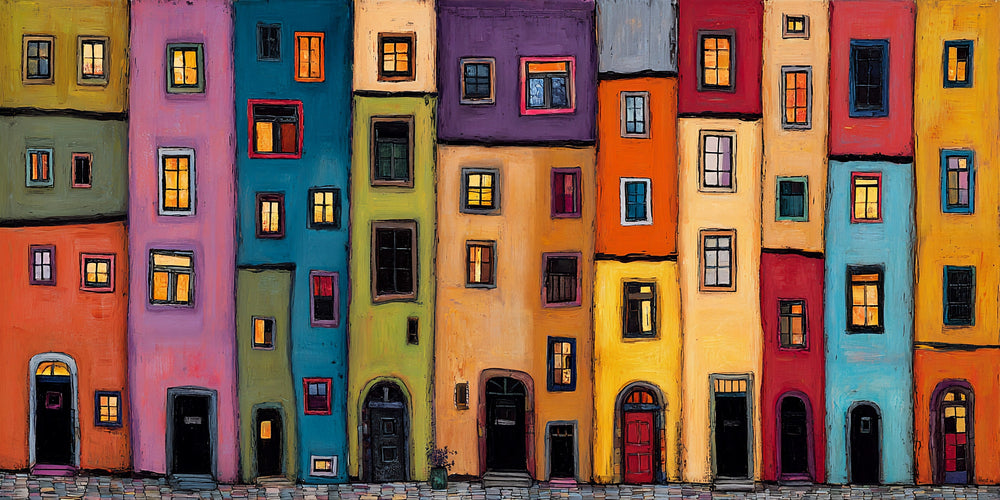Radiant Row (Limited Edition), 200x100 cm