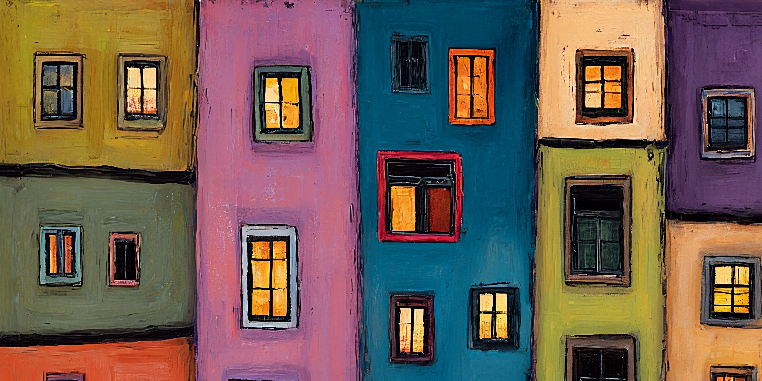 Radiant Row (Unique), 200x100 cm