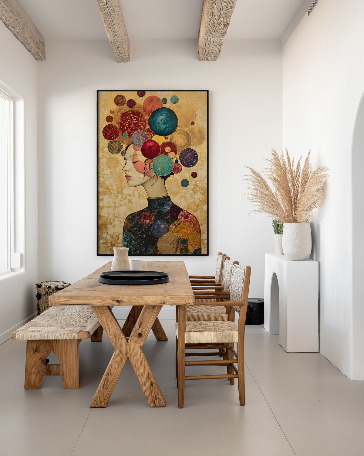 Cosmic Contemplation (Unique), 150x100 cm