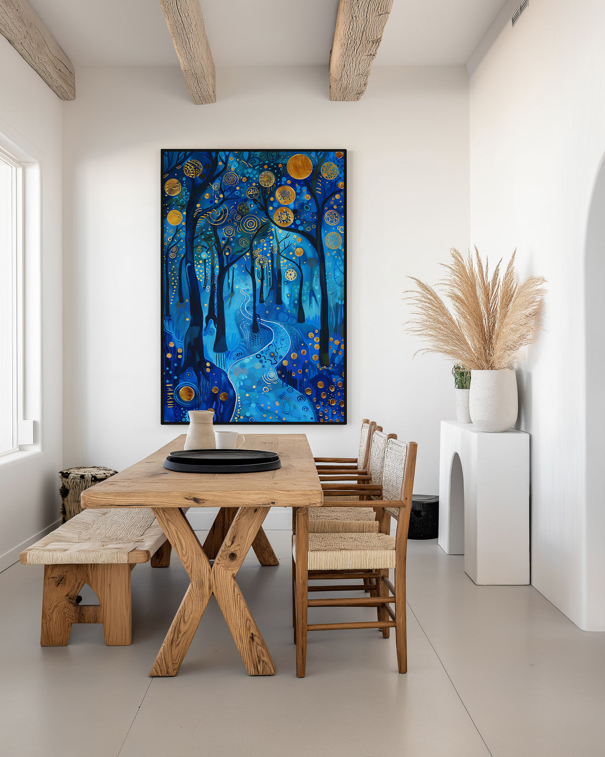 Midnight Medley (Unique), 150x100 cm