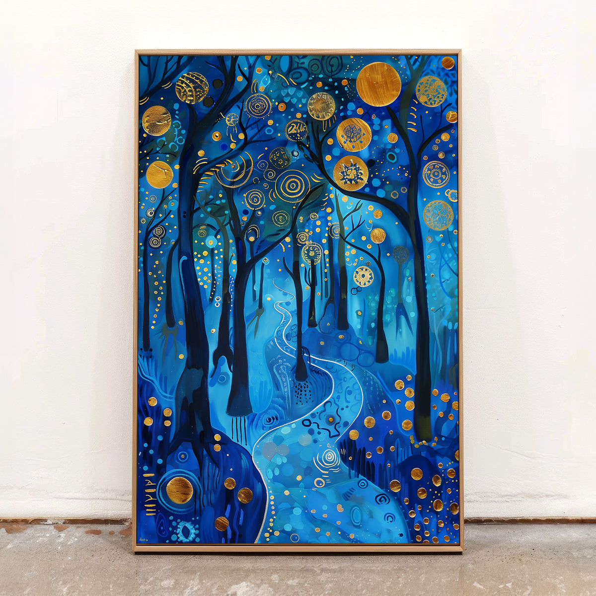 Midnight Medley (Unique), 150x100 cm