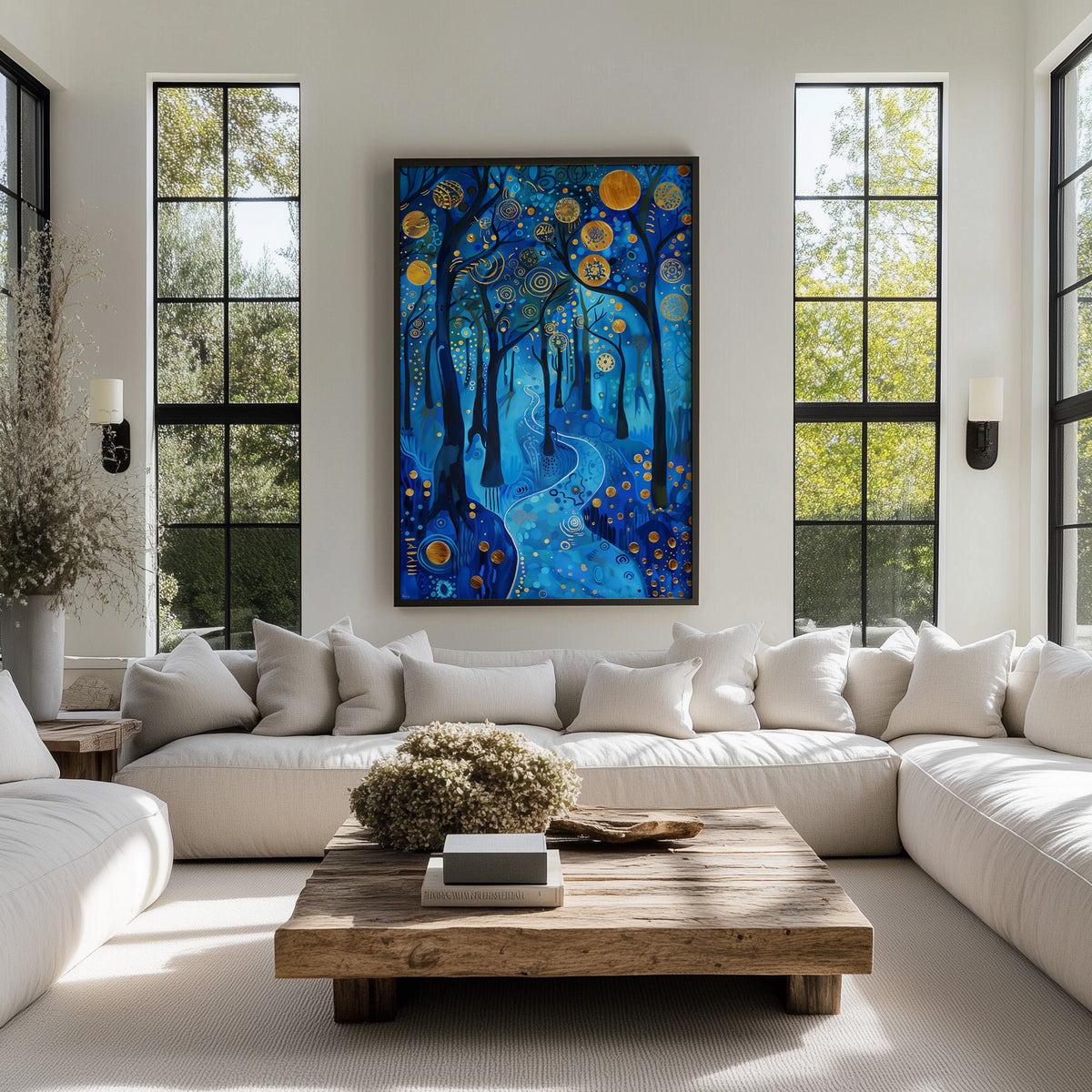 Midnight Medley (Unique), 150x100 cm