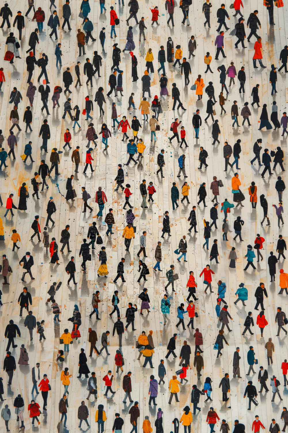 Urban Pulse (Print), 60x90 cm, ready-to-hang