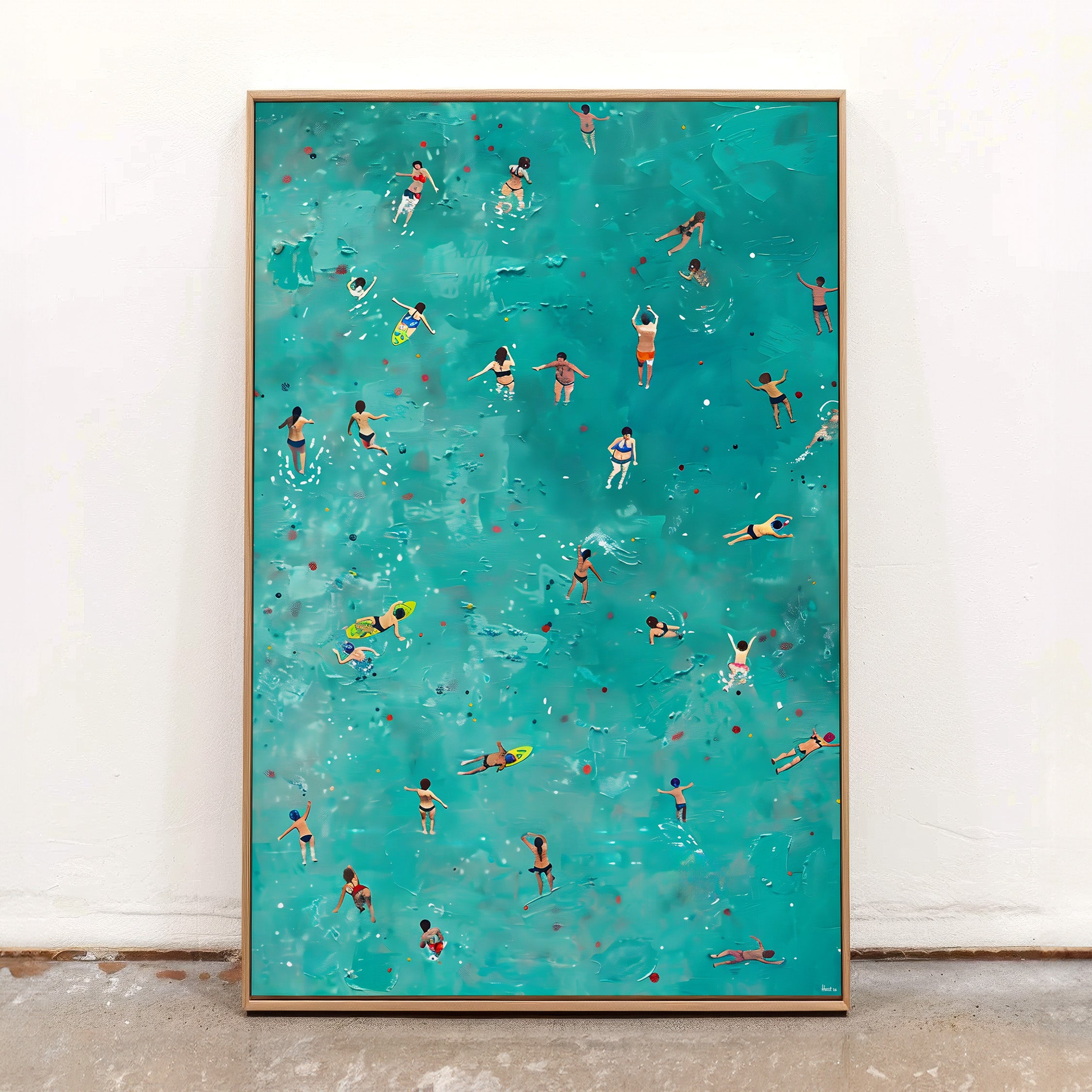 Tidal Tales (Print), 60x90 cm, ready-to-hang