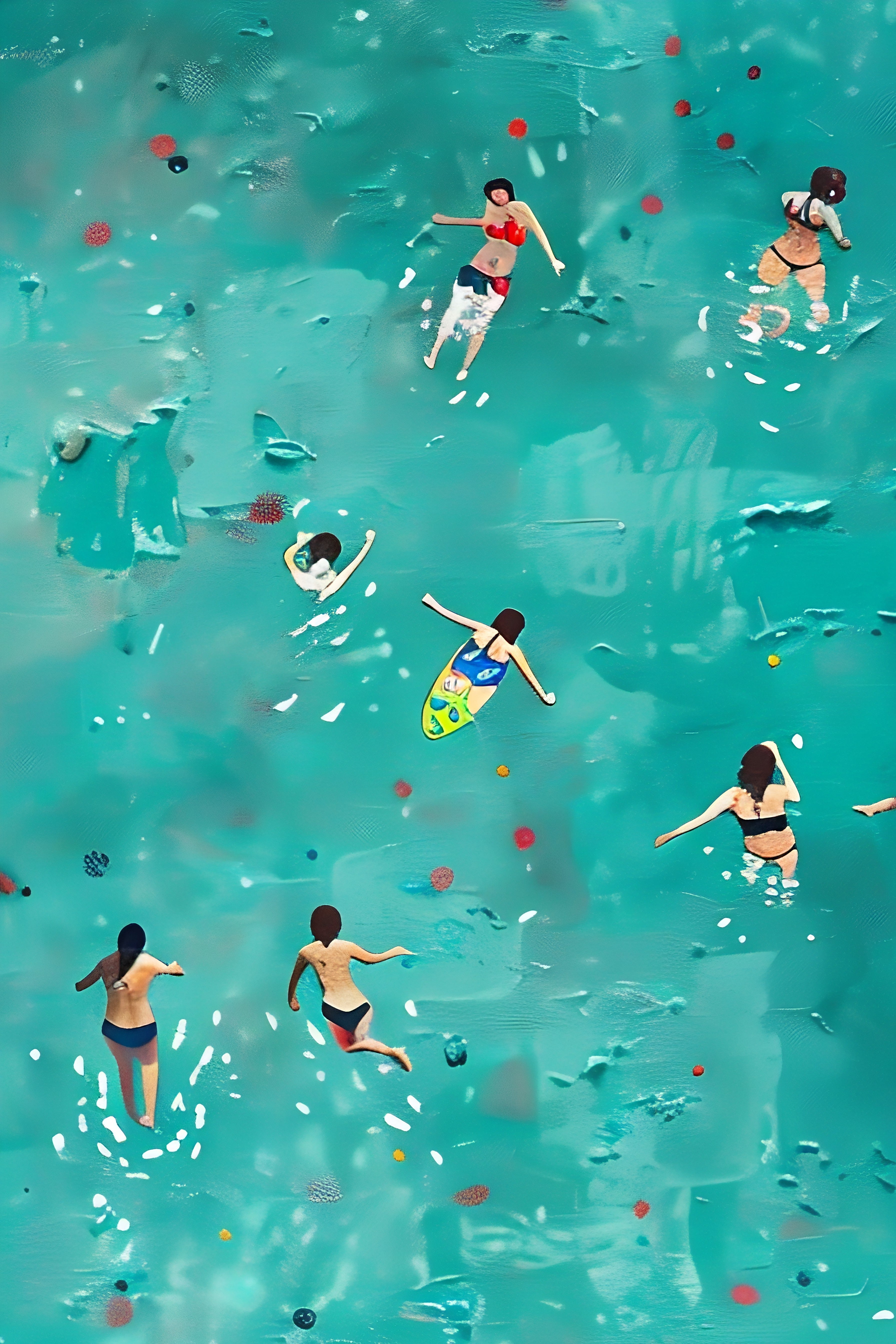 Tidal Tales (Print), 60x90 cm, ready-to-hang