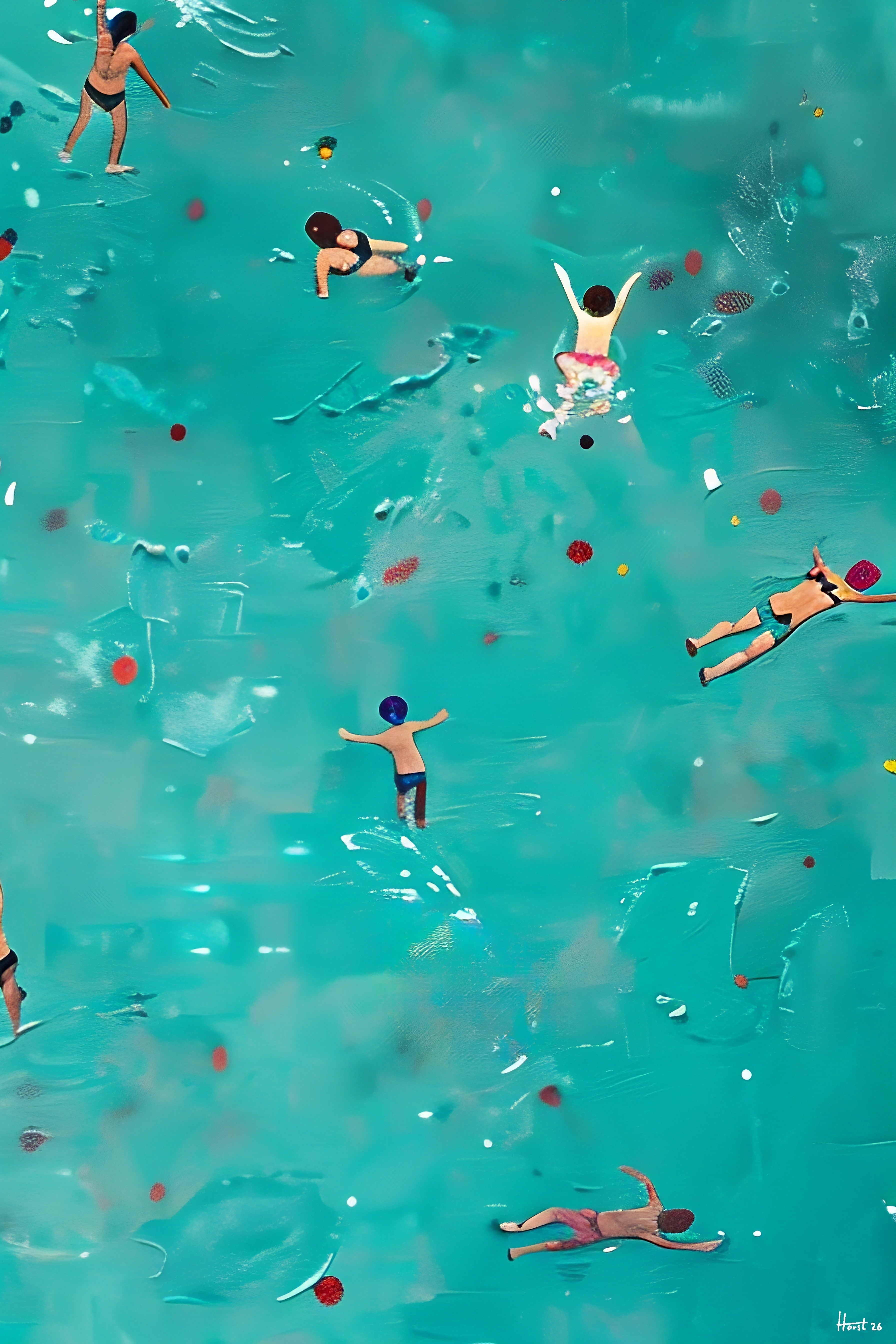 Tidal Tales (Print), 60x90 cm, ready-to-hang