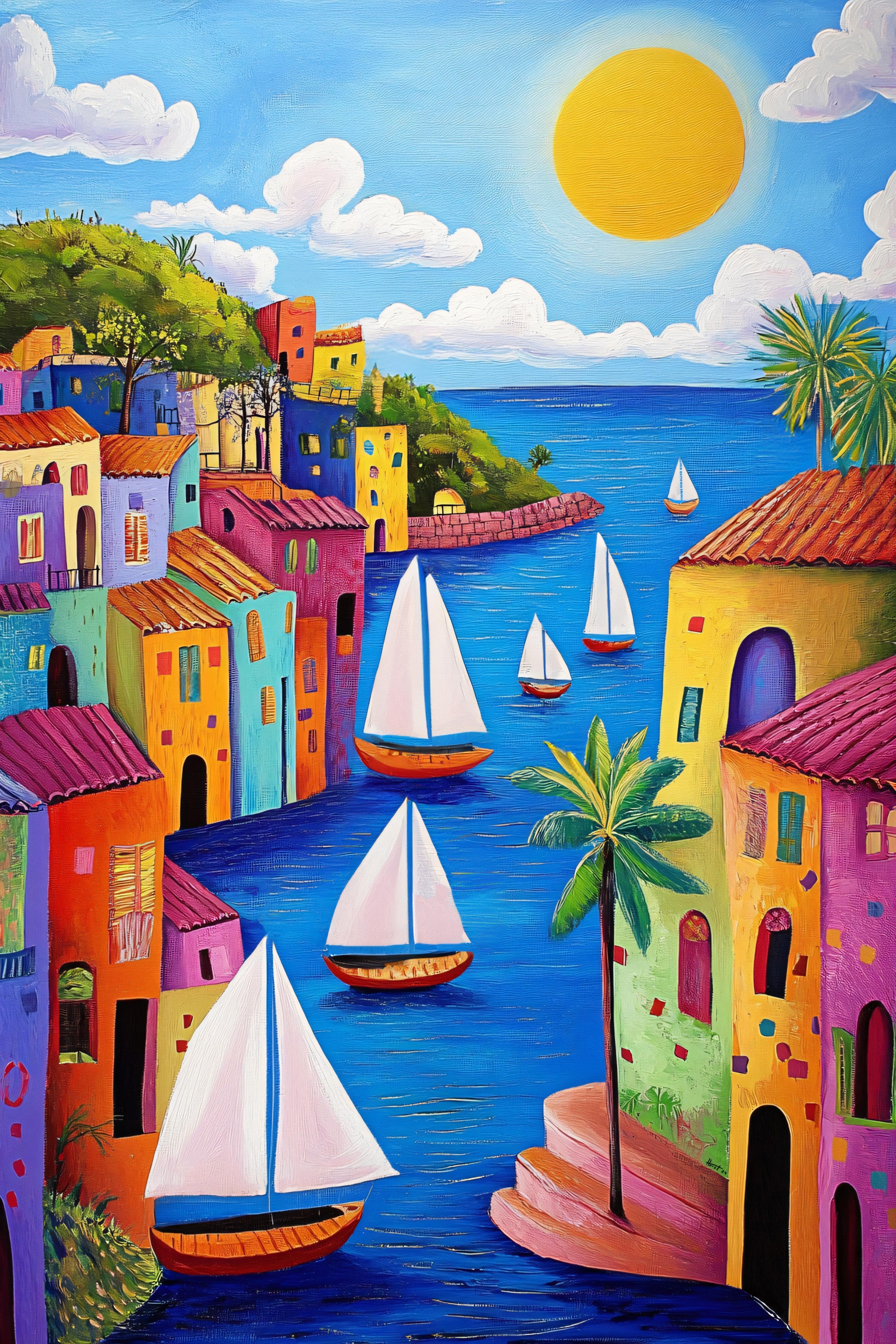 Vivid Adventure (Unlimited), 60x90 cm, ready-to-hang