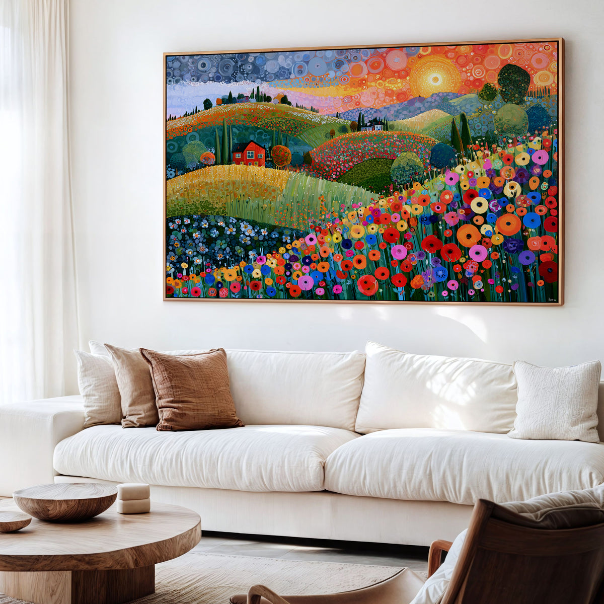 Sunrise Serenade (Unique), 150x100 cm
