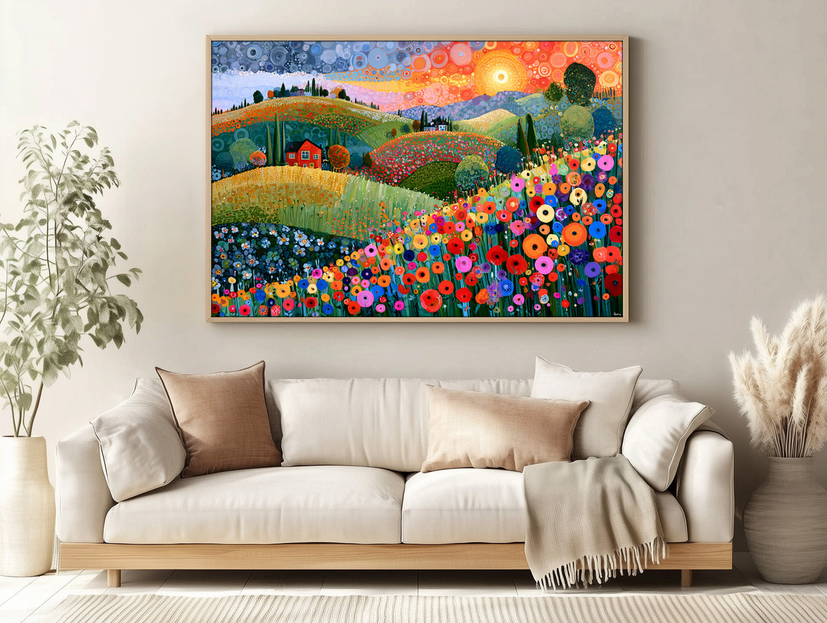 Sunrise Serenade (Unique), 150x100 cm