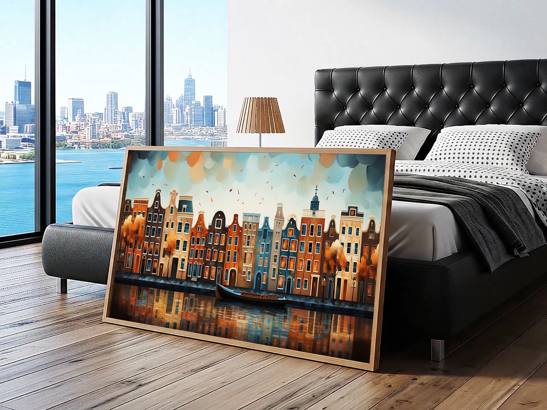 Amsterdam Echo (Print), 100x50 cm, ready-to-hang