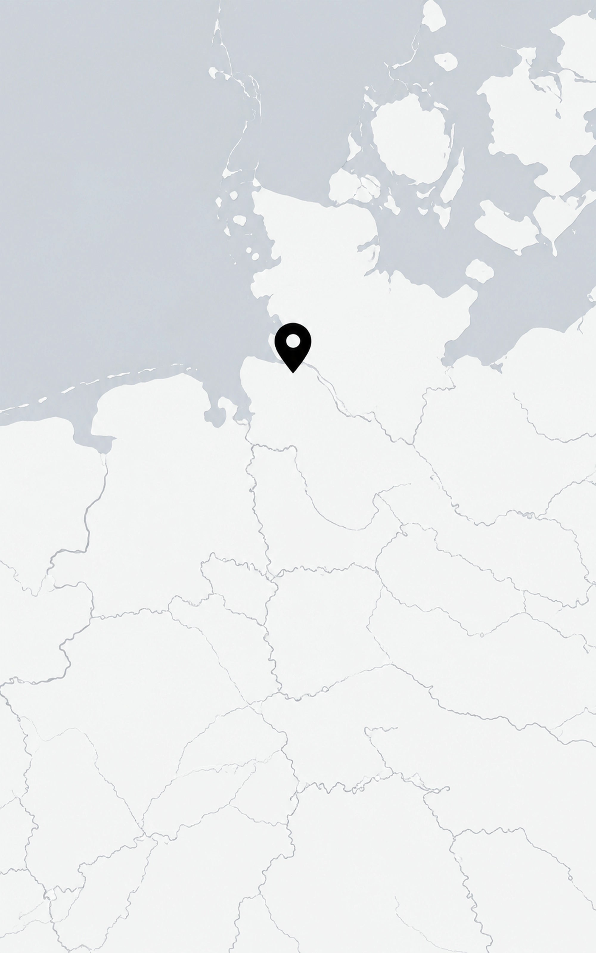 Illustration cartographique du nord de l’Allemagne